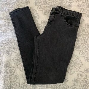 GapKids 1969 Black Denim, Super Skinny, Size 18